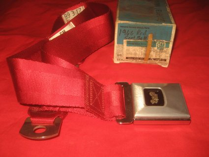 NOS 1966 Pontiac,  GTO Deluxe seat belt