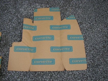 1990-96 Corvette Paper Floor Mats