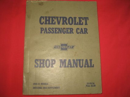 1949-1953 Chevrolet Passenger Car Shop Manual