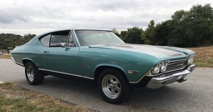 1968 Chevelle Malibu Hardtop, 350 V8, 4 Spd