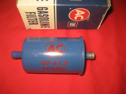 NOS 1964-1966 Pontiac and GTO Tripower fuel filter