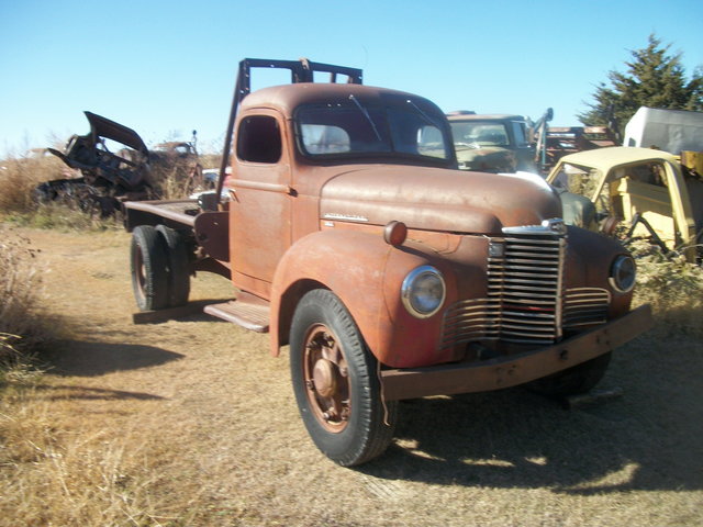 1947 KB5 IHC International winch truck rat rod