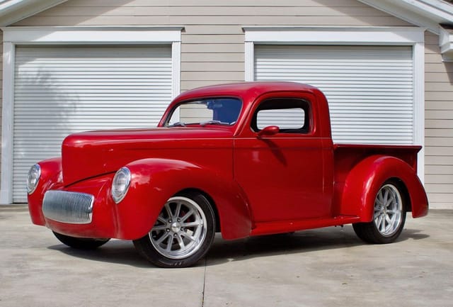 1941 Willy's 400HP 5.7L LS1 Pickup Truck A/C