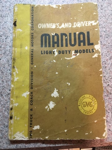 1946 GMC Trucks Owner’s & Drivers Manual