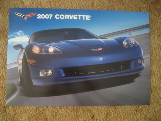 2007 Corvette Dealer Showroom Picture