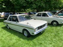 Nice MK2 Lotus Cortina.