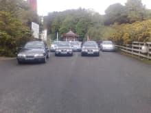 rs owners club an my 4x4 @ the laxey wheel