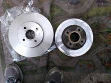 converted to st 170 brakes on front , old standard disc on left