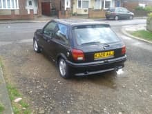 my xr2i sat outside the house, looking proud