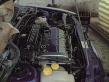 Engine as it is now ( bit dusty )