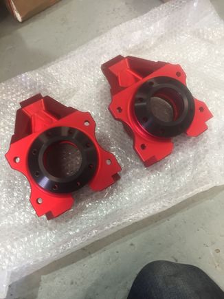 These will help with the pin angle a give me more adjustment and a nice reduction in weight.