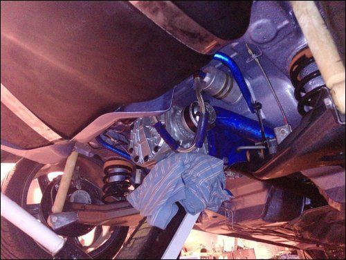 THE UNDERSIDE OF MY ESCORT COSSIE NEARLY EVERY NUT AND BOLT BRAND NEW AS WELL AS LOADS AND LOADS OF NEW PART NEARLY EVERYTHING :)