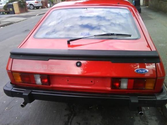 gave it a right good t-cut and wax