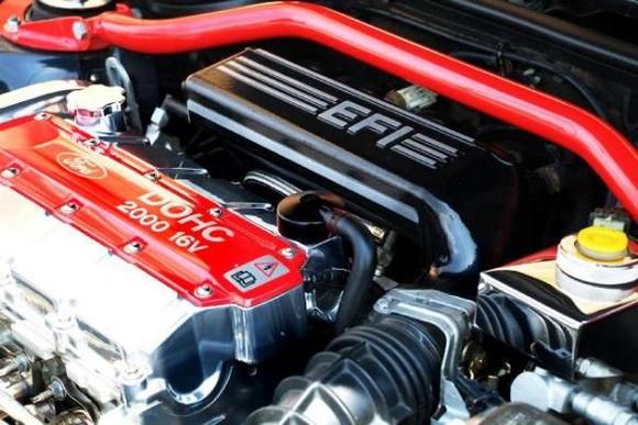 2nd Place Engine Bay in The Malta Ford Show 2007