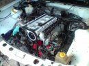 this is my nice new stage 3 all painted up. it got a rebuilt bottom end with forged pistons 6 padle clutch, t34 with .63 ex, dark greens 3 bar map, msd chip group a head gaskets ect