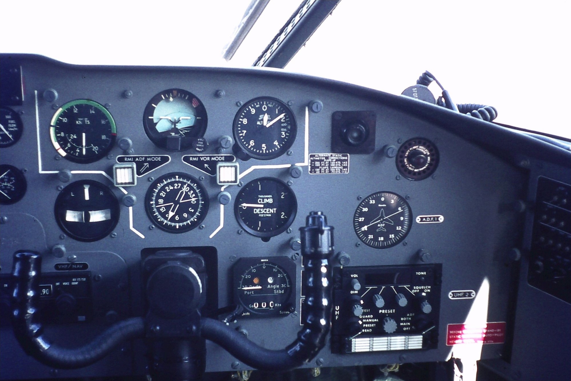 Singapore S & R Co Pilots Cockpit View