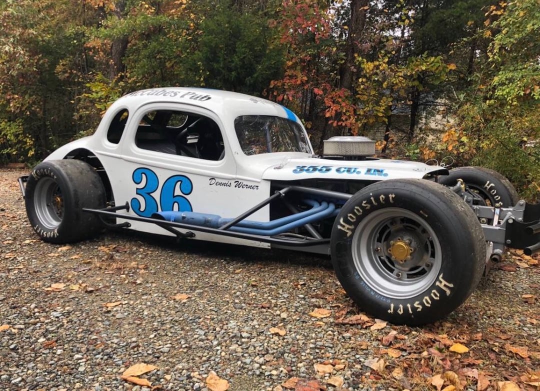 1936 Chevrolet Coupe Modified Roller Vintage Race Car for Sale in