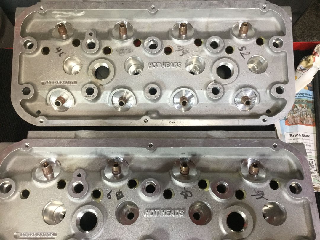 Hemi Donovan 417 392 Hot Heads Cylinder heads ALKY OR NITRO for Sale in