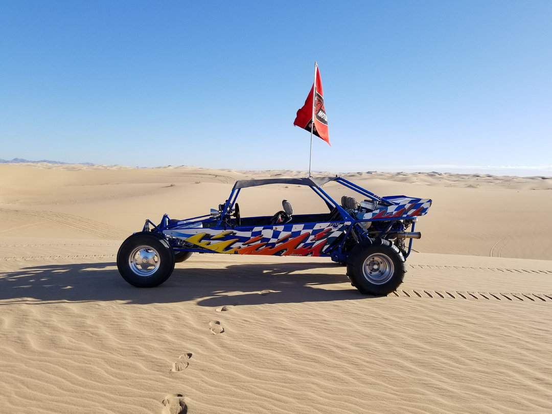 4 seat long travel sand rail