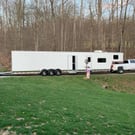 48 ft enclosed millennium trailer with living quarters 