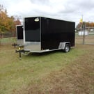 6' X 12' Covered Wagon Enclosed Trailer