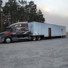 Volvo vnl an 53ft trailer with living quarters