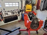 358 Semi late Chevy race engine