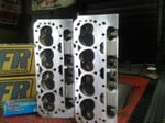 AFR Air Flow Research  195cc SBC Chevy Cylinder Heads 