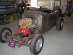 NEW 32 FORD ROASTER, STEEL BODY &  highboy chassis