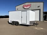2024 RC 7'x14' Enclosed Flat Top Wedge Trailer - RDLX