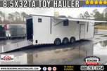 8.5X32 Triple Axle Toy Hauler w/ Bathroom  for sale $36,449 