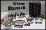SBC CHEVY 421 DART SHORT BLOCK KIT FORGED +5.5cc DOME 4.155   for sale $4,895 