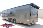 34' Blackout Living Quarters Race Trailer @ Wacobill.com 