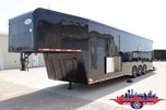 40' Blackout Bathroom Race Trailer @ Wacobill.com 