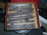 100+ manton chevy push-rods most NEW -- some used  for sale $15 