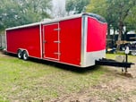 28 Ft Haulmark Car Hauler Enclosed trailer with Winch   for sale $9,500 