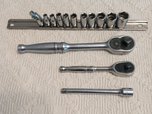 SNAP ON 1/4" DRIVE SOCKET SET  for sale $125 