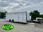 24' RACE TRAILER ENCLOSED CAR HAULER ONLY 1 AT THIS PRICE!  for sale $19,999 