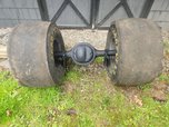 NARROWED FORD 9 INCH MOSER AXLES WELD DRAGLITES 15X14  for sale $800 