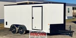 **NEW** 7x16 TA V-Nose Enclosed Cargo Trailer - BLACKOUT  for sale $7,999 