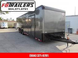 2022 Cargo Mate 34ft Charcoal Black Out Eliminator Series Ca