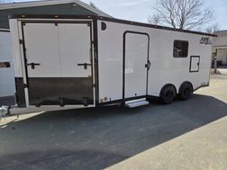 NEW 8.5x20 Pro-Series Trailer //  Front Drive-Out, Rear Ramp