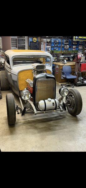 1932 Henry Ford original 3 window steel coupe 