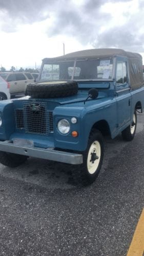 1970 Land Rover Series IIA  for Sale $38,995 