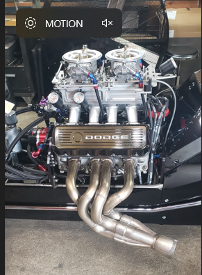 Dodge R5 P7 Racing Engine