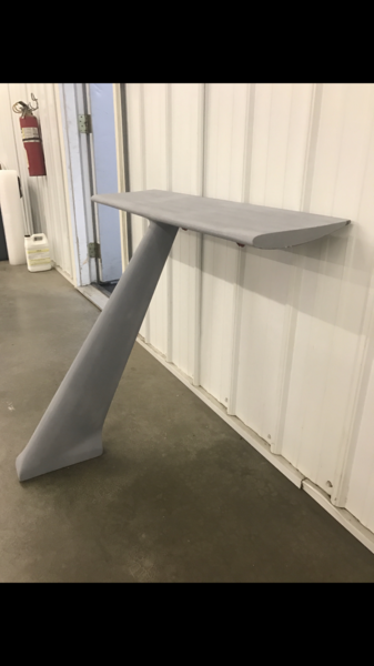 One Piece Fiberglass Dragster Wing  for Sale $950 