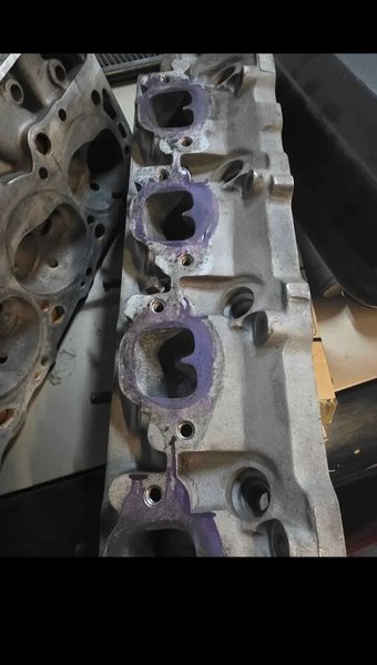 GM Bowtie Big Block Aluminum Heads (P/N 14044861)  for Sale $800 