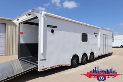 40' Bathroom Race Trailer @ Wacobill.com for Sale in TERRELL, TX ...