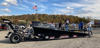Mike Bos jr dragster