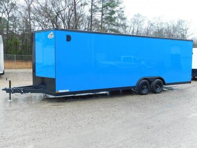 2024 Covered Wagon Trailers 8.5x24 Vnose with 7' inside  for sale $10,995 